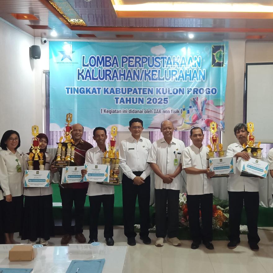 Perpustakaan Hargorejo Raih Kejuaraan pada Lomba Perpustakaan Kalurahan/Kelurahan Se-Kulon Progo